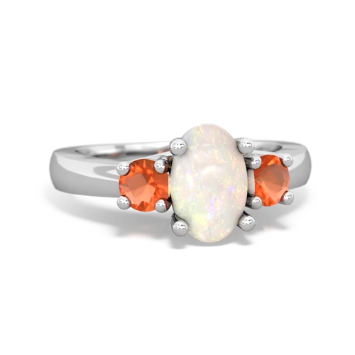 opal-fire opal timeless ring