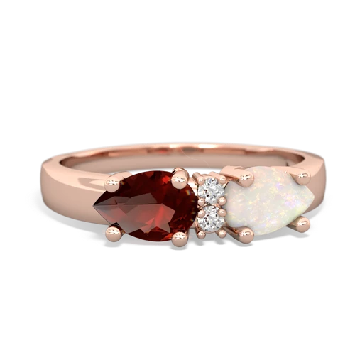 opal-garnet timeless ring