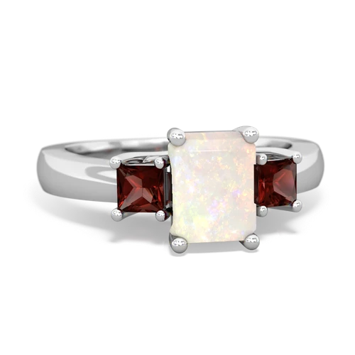 opal-garnet timeless ring