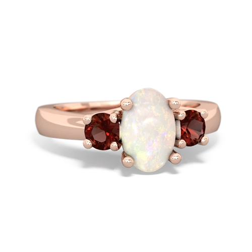 opal-garnet timeless ring