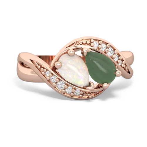 opal-jade keepsake curls ring