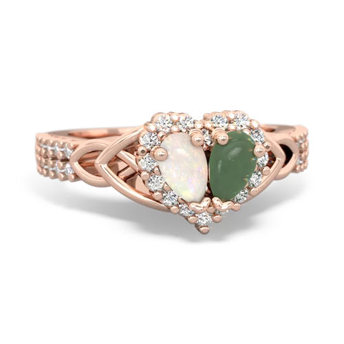 opal-jade keepsake engagement ring