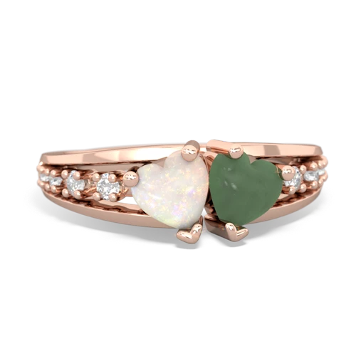 opal-jade modern ring