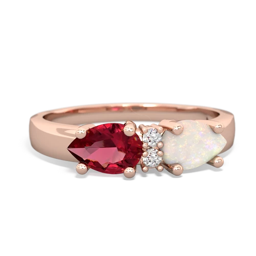 opal-lab ruby timeless ring