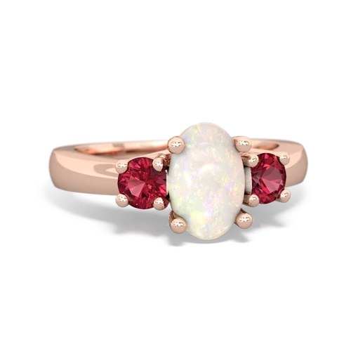 opal-lab ruby timeless ring