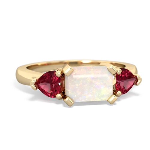 opal-lab ruby timeless ring