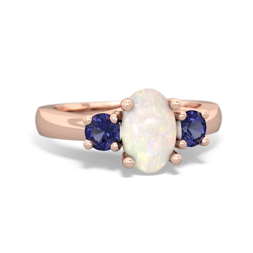 opal-lab sapphire timeless ring