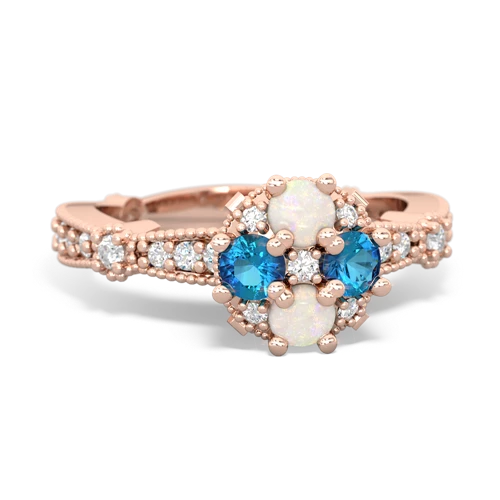 opal-london topaz art deco engagement ring