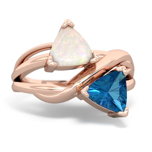 opal-london topaz filligree ring