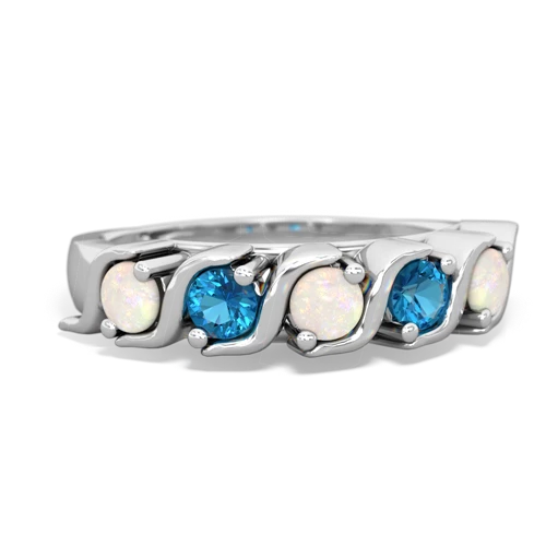 opal-london topaz timeless ring