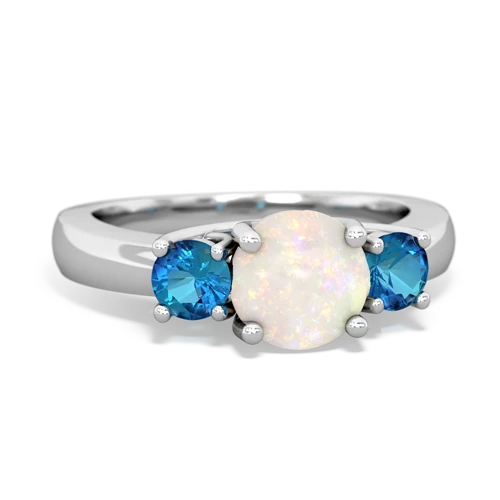 opal-london topaz timeless ring