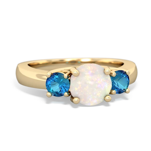 opal-london topaz timeless ring