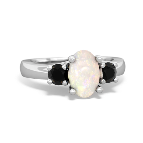 opal-onyx timeless ring