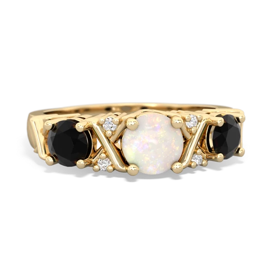 opal-onyx timeless ring