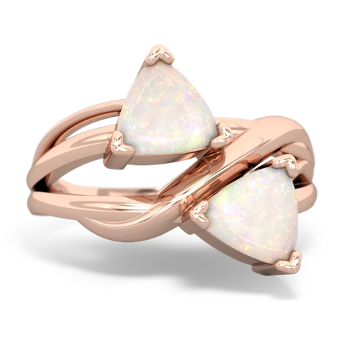 opal-opal filligree ring