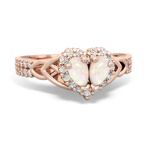 opal-opal keepsake engagement ring