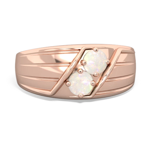 opal-opal mens ring