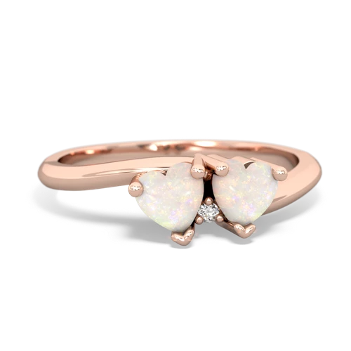 opal-opal sweethearts promise ring