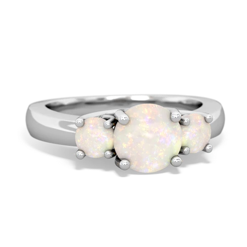 amethyst-white topaz timeless ring