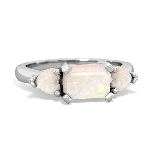 opal-garnet timeless ring