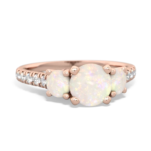 opal-opal trellis pave ring