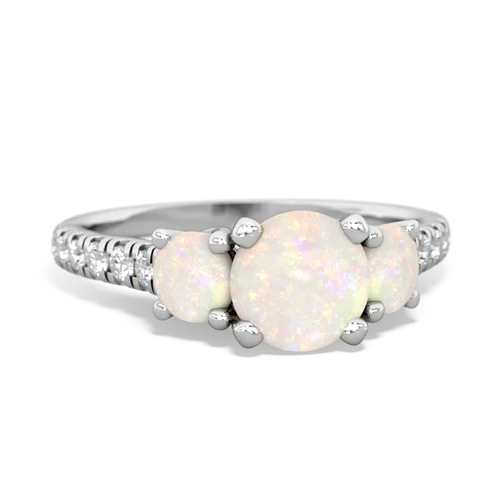 opal-lab ruby trellis pave ring