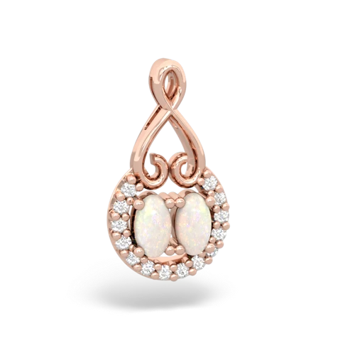 opal love nest pendant