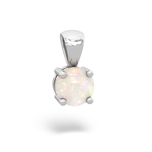 opal round basic pendant
