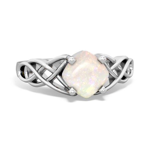 opal celtic ring