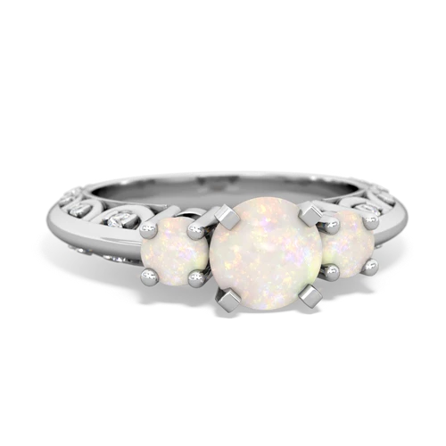 Opal Art Deco Genuine Opal ring Ring