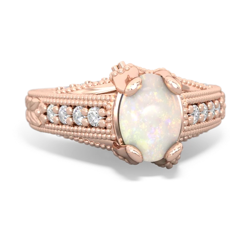 Opal Antique Style Genuine Opal ring Ring