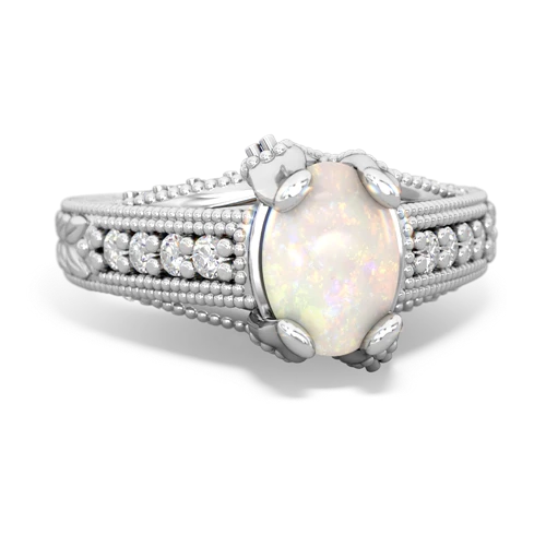 opal engagement ring