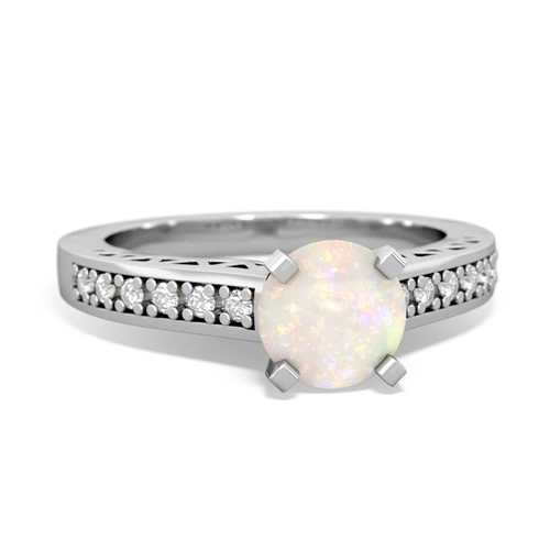 opal engagement ring