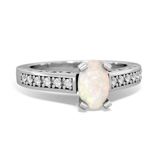 opal engagement ring