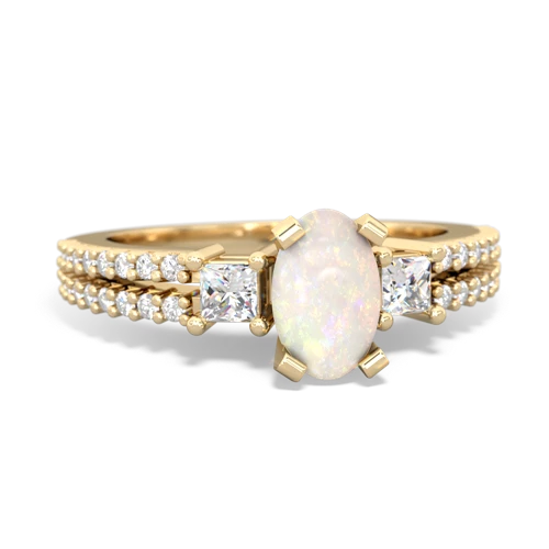 opal engagement ring
