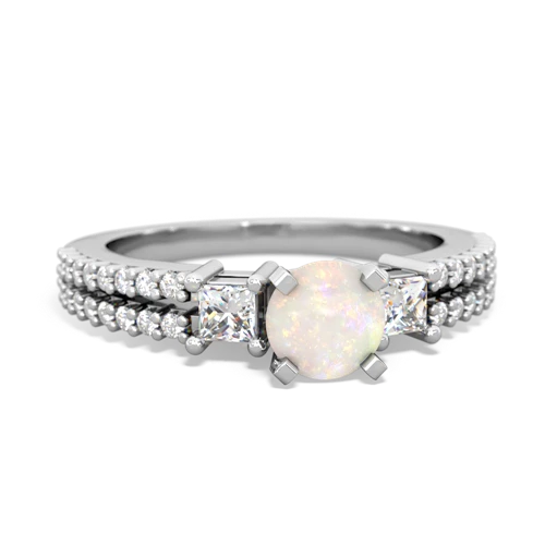 opal engagement ring