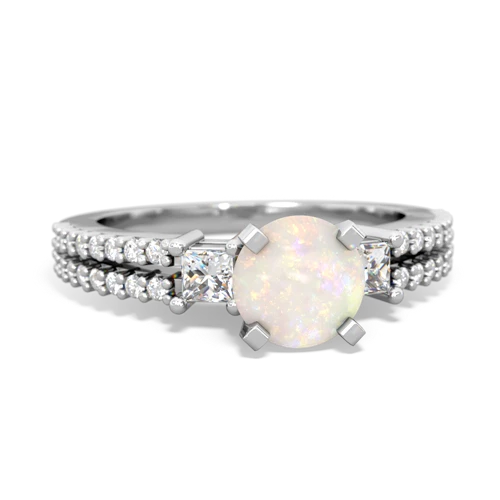 opal engagement ring