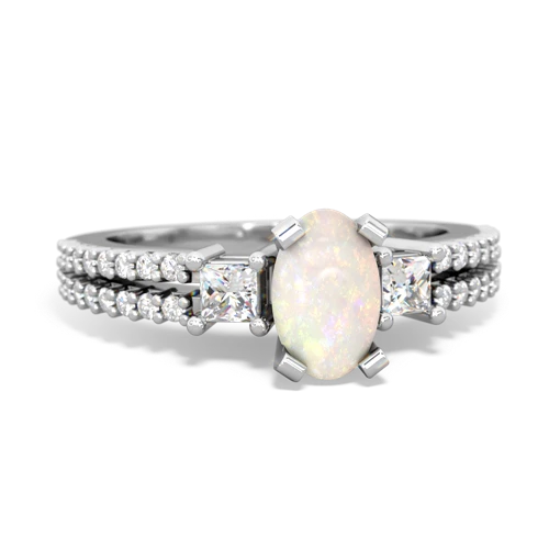 opal engagement ring