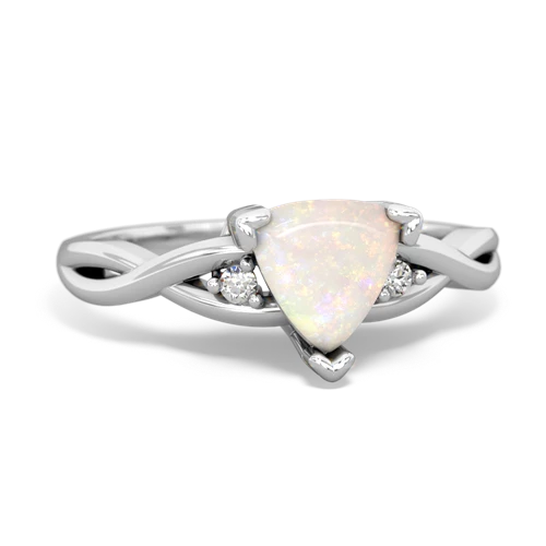 opal filligree ring