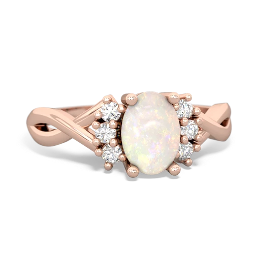 Opal Victorian Twist Genuine Opal ring Ring
