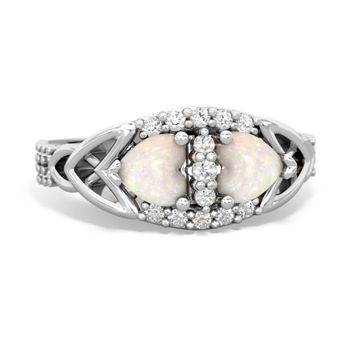 opal keepsake engagement ring
