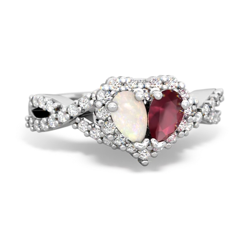 opal-ruby engagement ring