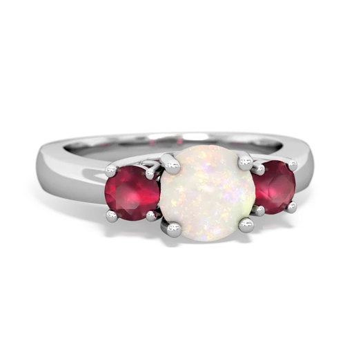 opal-ruby timeless ring