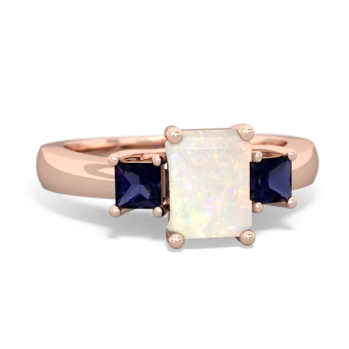 opal-sapphire timeless ring