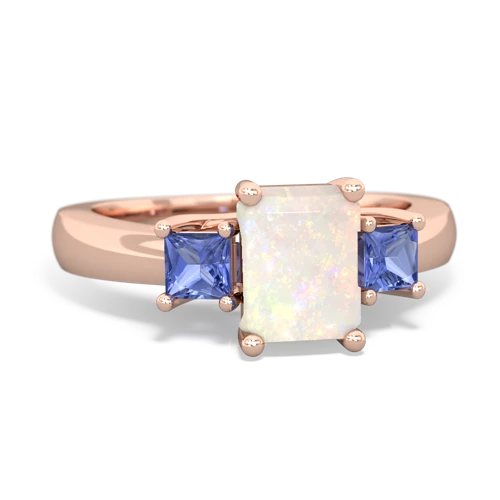 opal-tanzanite timeless ring