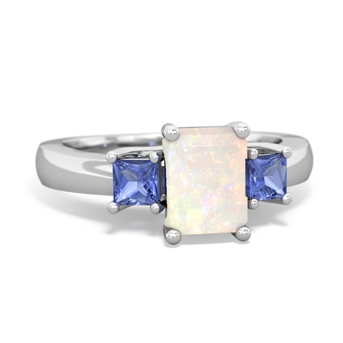 opal-tanzanite timeless ring