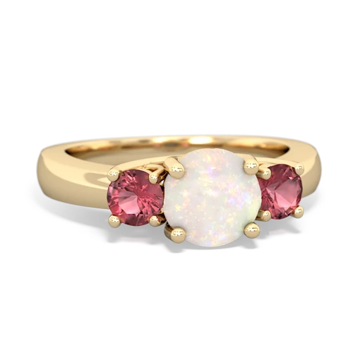 opal-tourmaline timeless ring