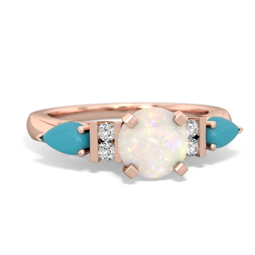 opal-turquoise engagement ring