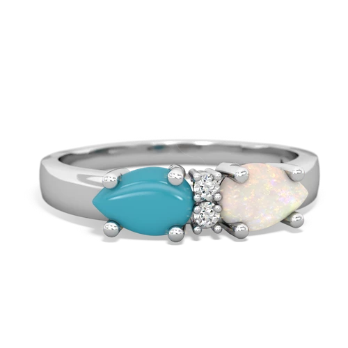 opal-turquoise timeless ring