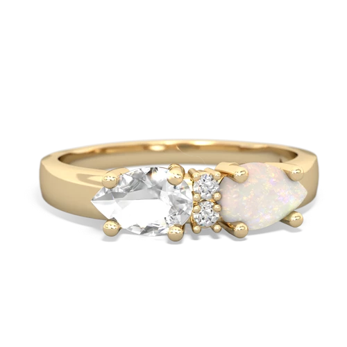 opal-white topaz timeless ring